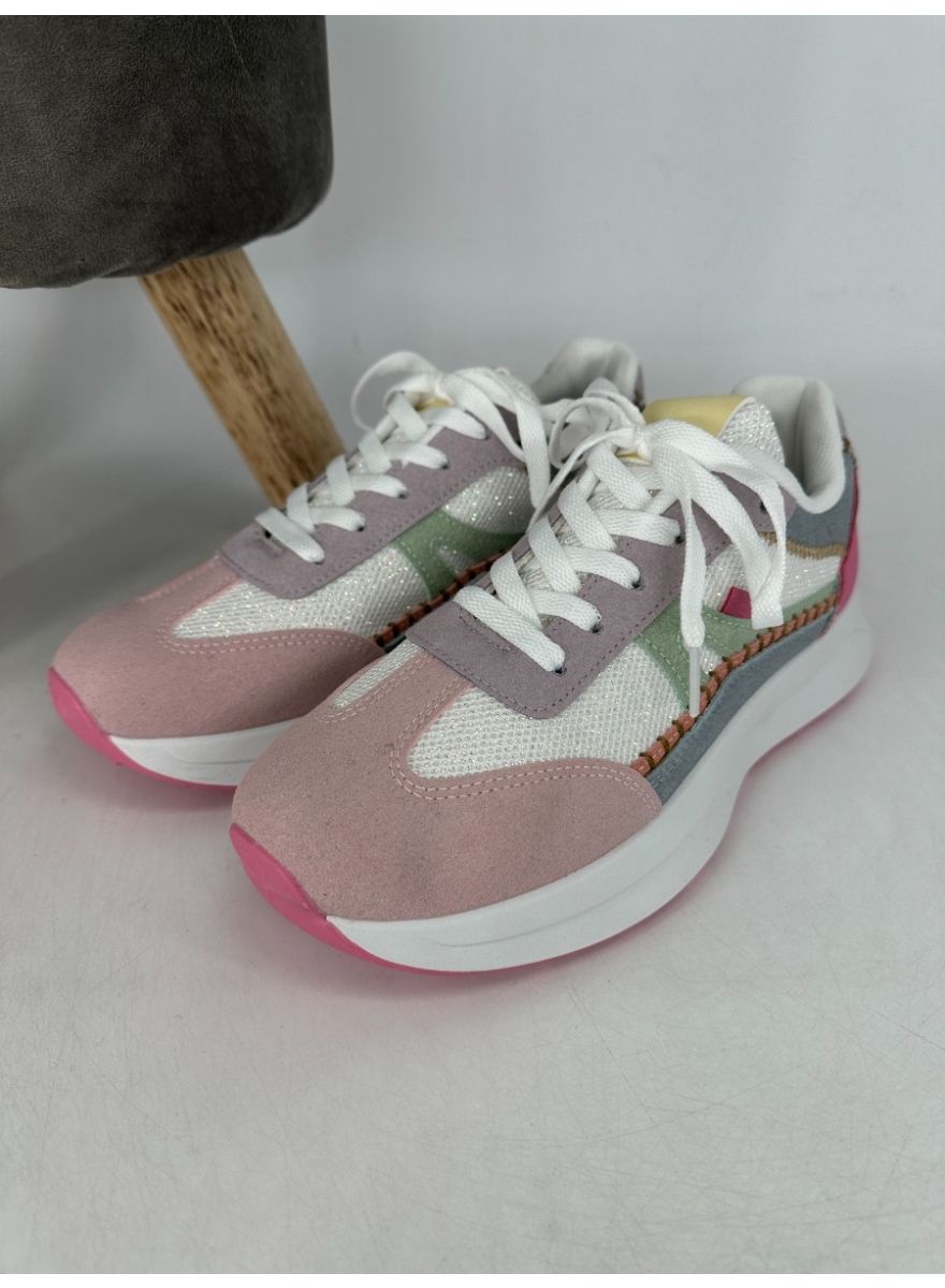 Sneaker met sparkle mix (1W-N17). SALE
