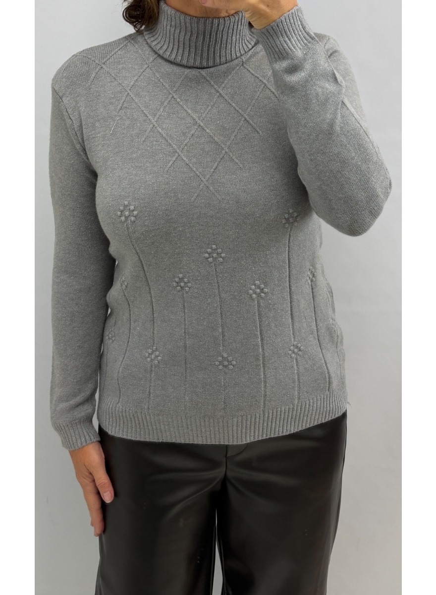 Trui met ruit motief grijs (508) YT facebook