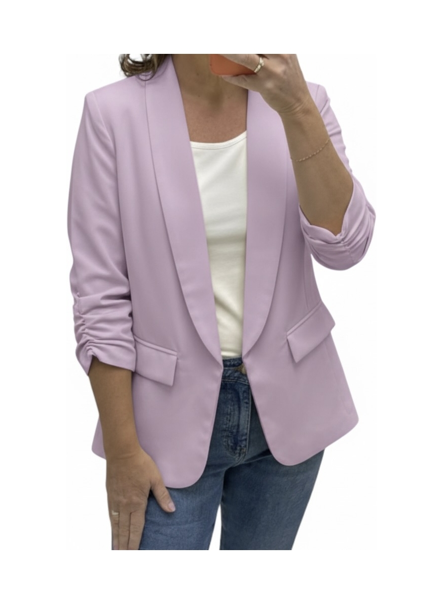 Colbert met smock-mouw Didi lila 