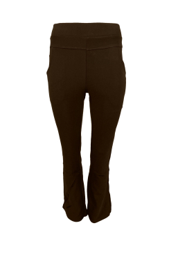 YU&ME Comfy FLAIR broek/tregging soft (R227) bruin
