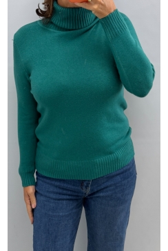 Fijngebreide coltrui maud aqua groen (S-860) MST
