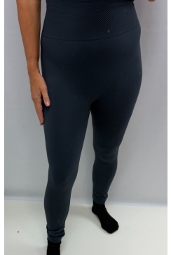 Fashion legging/tregging met stretch grijs (BIG-90)