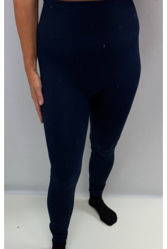 Fashion legging/tregging met stretch donker blauw (BIG-90)