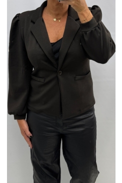 Korte blazer met lange mouw LIFE Emmie bruin