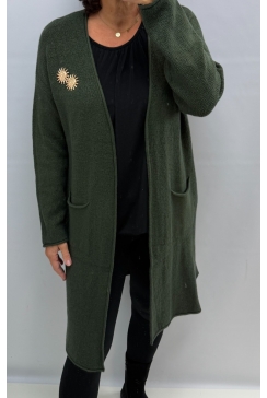 LANGER vest met zakjes star army SALE ptl