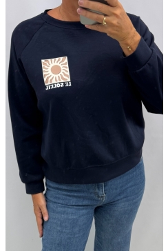 Sweater Le Soleil donker blauw