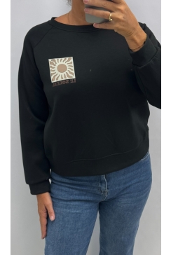 Sweater Le Soleil zwart