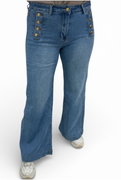 Redberry jeans met gouden knopen (SKJ030)