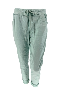 Comfy Jogg-jeans Blanco mint