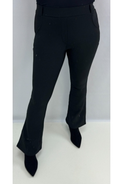 Soft broek FLAIR Angelia zwart (H375)