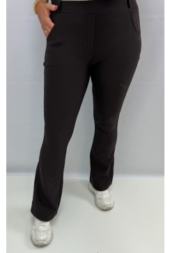 Soft broek FLAIR Angelia brown (H375)