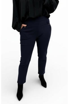 Petite broek star donker blauw (DAMA-381)