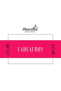 Cadeaubon €25 VIA DE MAIL