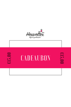 Cadeaubon €15 VIA DE MAIL