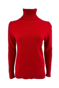 Fijngebreide coltrui maud rood (S-860) MST