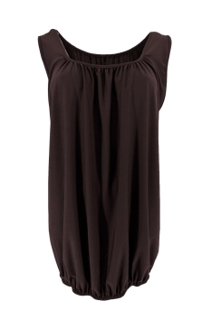 Top van TRICOT stof Astrid bruin