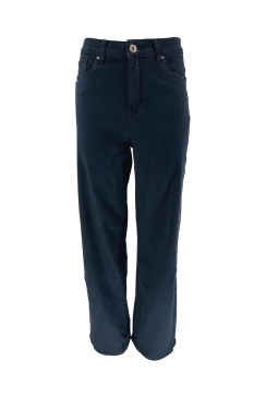 Goodies broek met rechte broekspijp donker blauw (DJ2498-3)