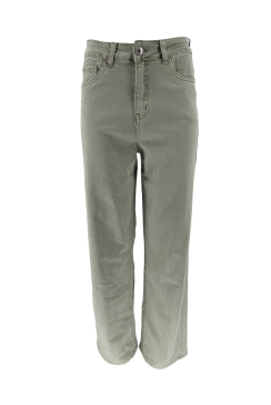 Goodies broek met rechte broekspijp licht groen (DJ2498-8)