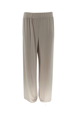 Travelstof broek met rechte broekspijp beige  CASD