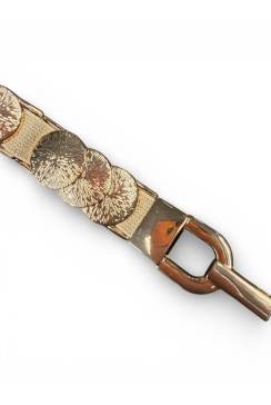 Ceintuur met circles beige (PD-3045)