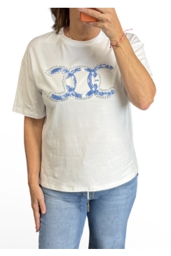 Shirt met korte mouw 3D CC blauw