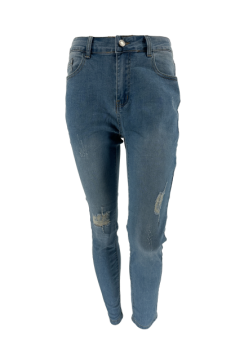 B.B.S skinny jeans  damaged (S5380). SALE