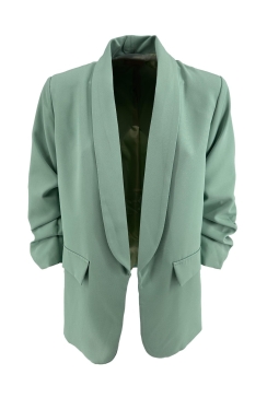 Colbert met smock-mouw Didi pastel groen
