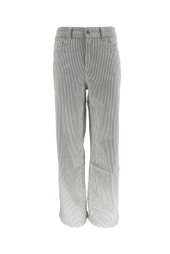 Goodies broek met taupe kleurige strepen (Q839). SALE