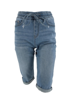 G-smack capri jeans met elastische taille (SV305)