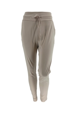 Travelstof broek met aansluitende broekspijp Bibi beige.(btsb)