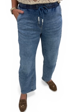 Redseventy balloon jeans met elastische taille (F580-24/25)