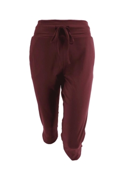 CAPRI travelstof broek Bibi bordeaux
