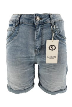 Karostar short met rits en knopen (KS2593)