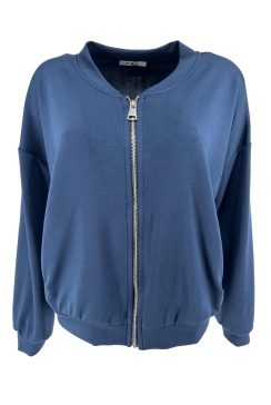 Vest met lange mouw en ritssluiting Jet donker blauw  SWD