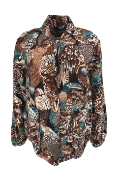 Jasje met zakken en knopen Birdie zwart